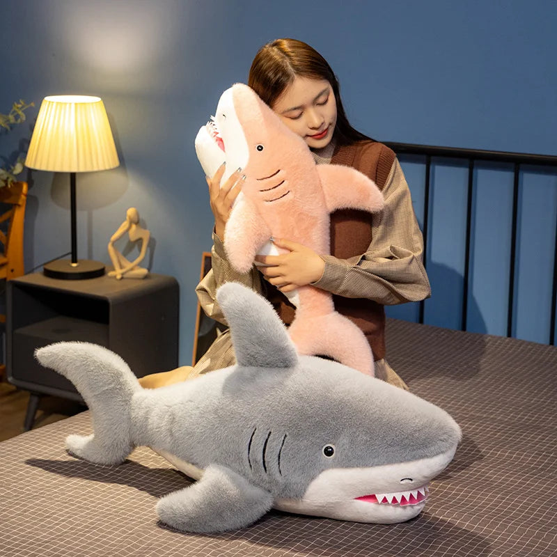 Shark (Pink/Grey) Plush Toys 50/70/90cm