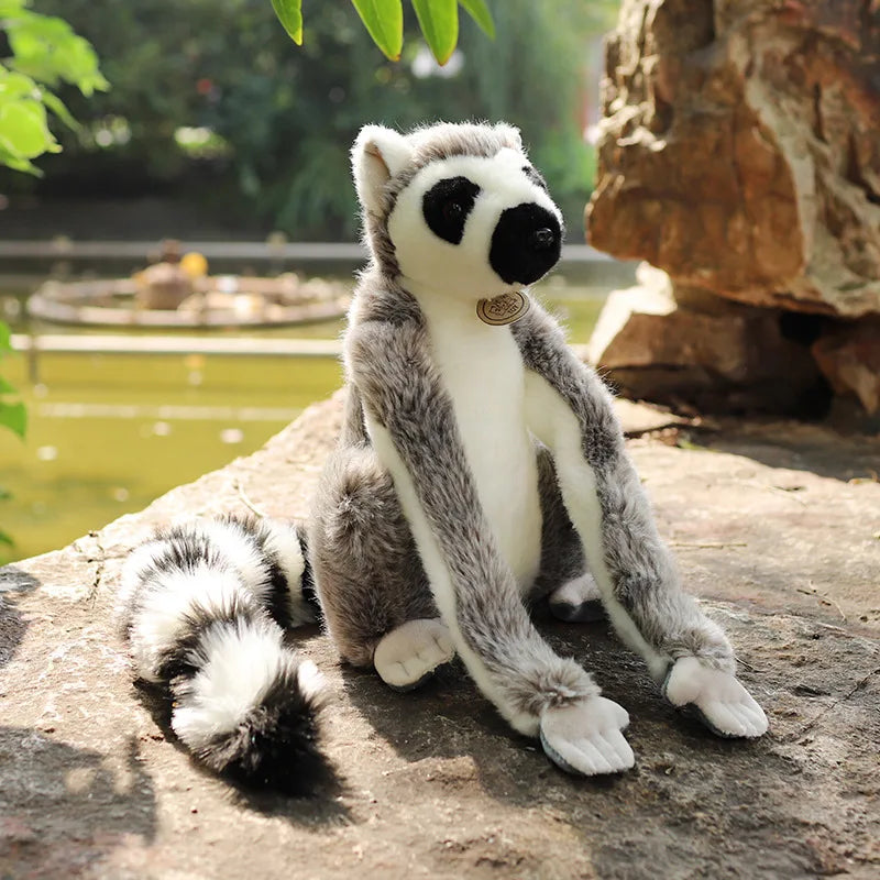 Lemur With/Without Long Arm Lifelike Plush Toys 28cm
