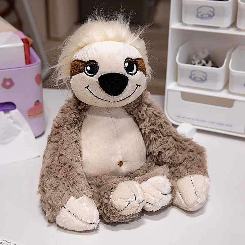 Cute Raccoon/Fox/Sloth Plush Toys 25/35cm - 5 Styles