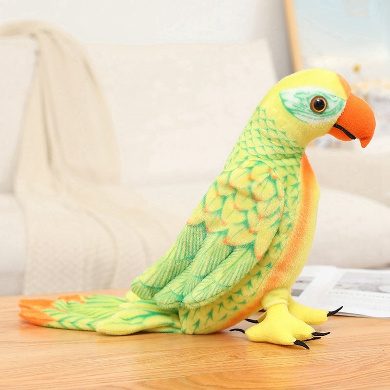 Bird Parrot Lifelike Plush Toys 50cm/70cm - 6 styles