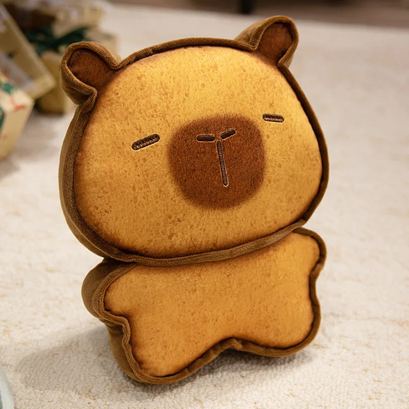 Cute Capybara-Cookie Plush Keychain 17cm or Pillow 30/50cm