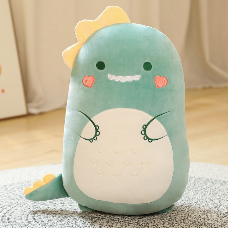 Animal (Chicken/Rabbit/Lion/Unicorn/Pig/Dinosaur/Dog) Chubby Pillow Plush Toys 40-80cm