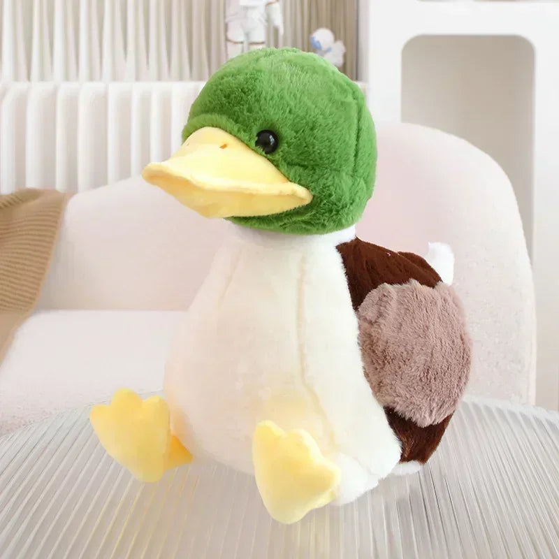 Cute Duck Plush Toys 32/44cm - Green/Yellow