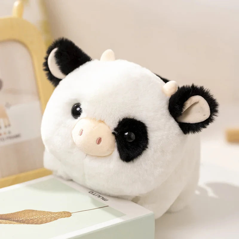 Cute Round Animal (Pig/Dog/Cow) Plush Toys 25/35cm