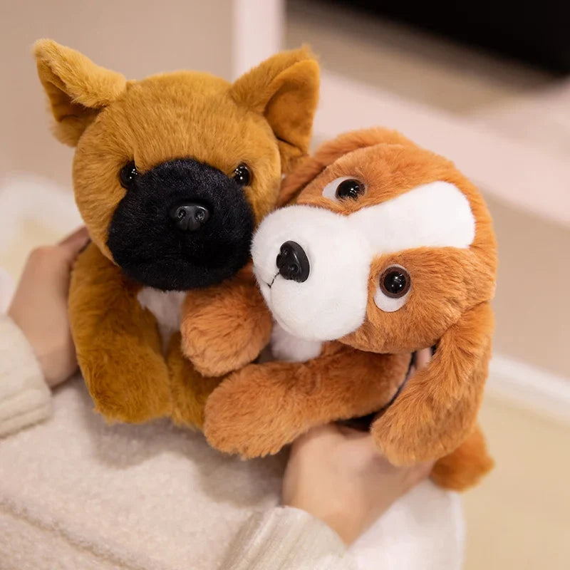 Cute Dog Plush Toys 23-25cm - Husky/Corgi/Pug/Beagle/German Shepherd/Bulldog