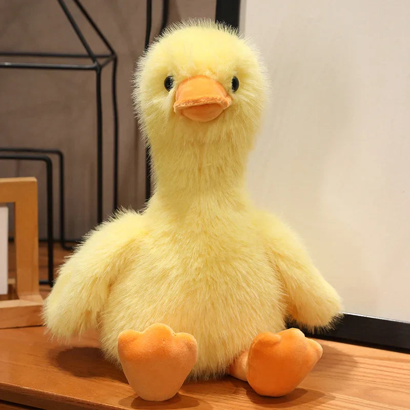 Cute Bird (Sitting Duck) Plush Toys 32/45cm - PInk/Yellow/White/Black