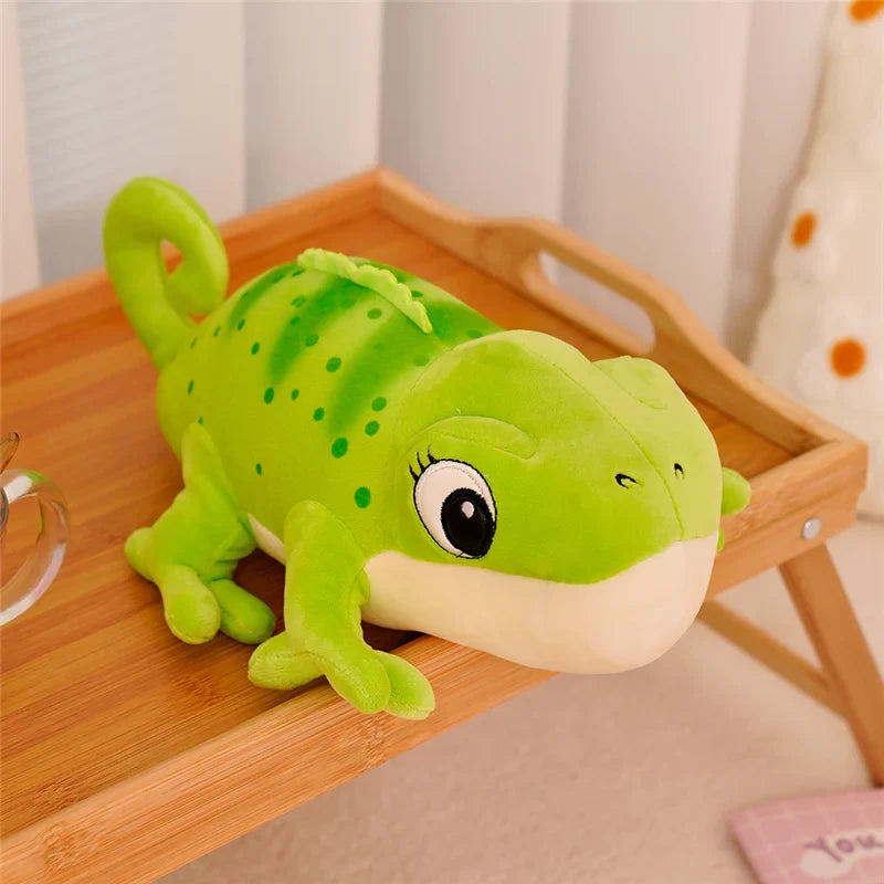 Cute Chameleon Plush Toys 30cm (Blue/Green/Orange)