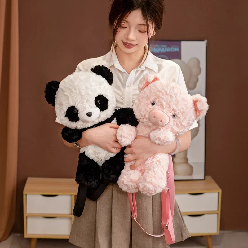 Cute Animal (Sheep/Pig/Panda/Elephant) Backpacks 40cm
