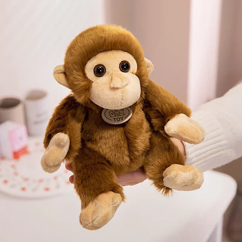 Cute Monkey Plush Toys 17/23/30cm