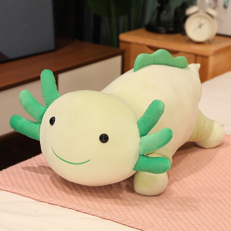 Cute Axolotl Plush Toys 60/90cm - Green/Blue/Pink/Purple