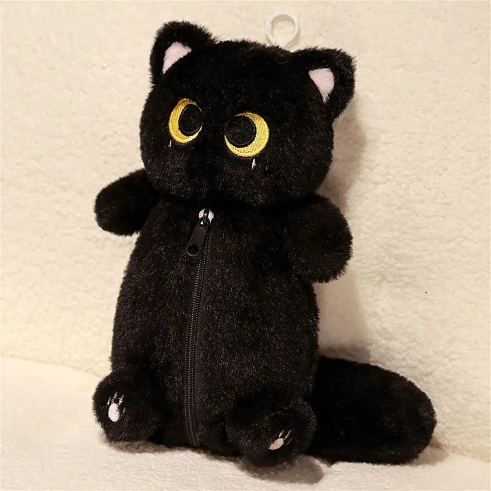 Cute Cat Pencil Plush Bag - 4 Styles