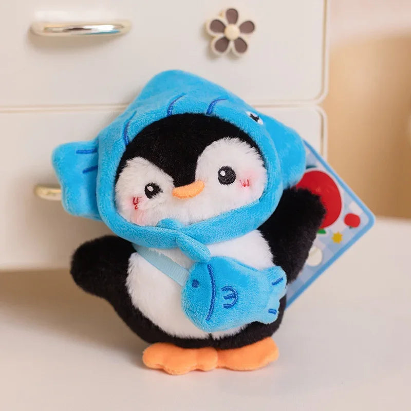 Cute Penguin With Deco Plush Keychains 13cm - 4 Styles