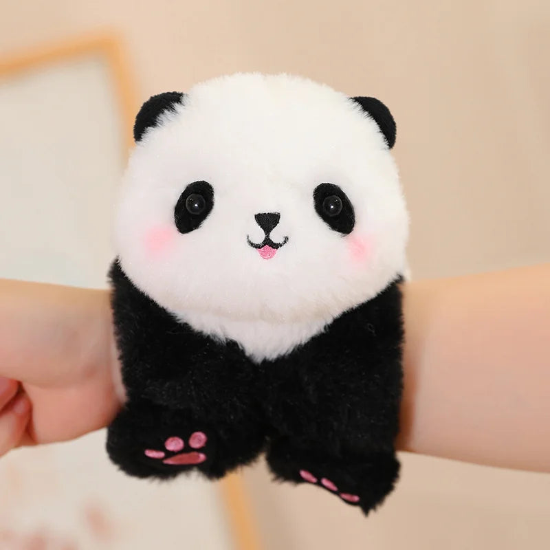 Cute Animal (Red Panda/Fox/Panda/Lion/Monkey/Pig/Dog/Rabbit/Alpaca/Tiger/Monkey/Bear/Cat) Plush Slap Band