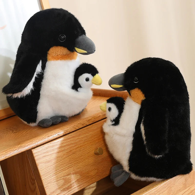 Cute Koala/Penguin With Kid Plush Toys 25cm
