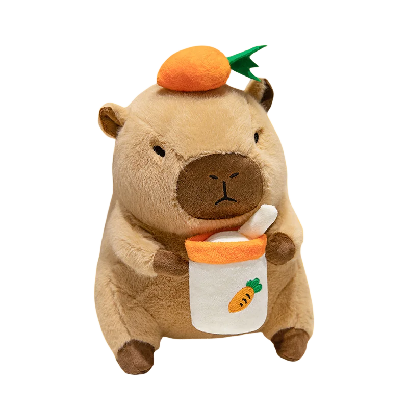 Cute Capybara With Graduation Dress Up Or With Tea Plush Toys 30/40cm