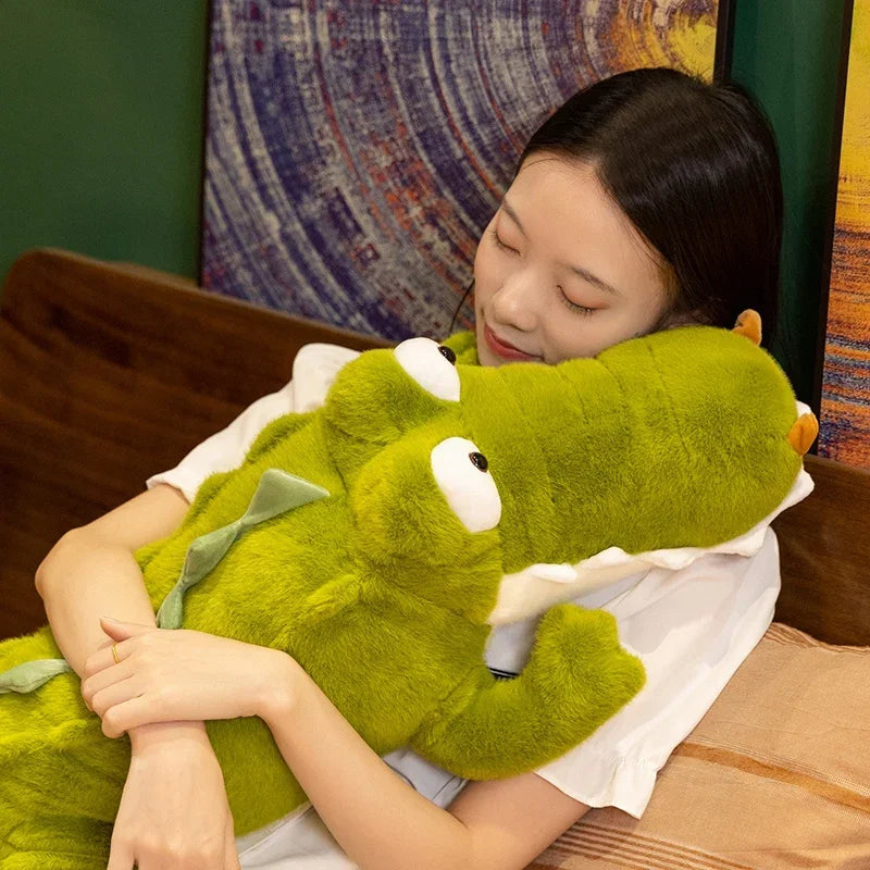Cute Green Crocodile Pillow Plush Toys 74/105cm