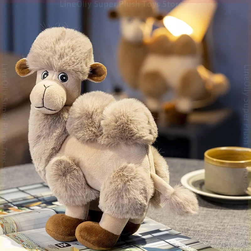 Cute Camel Plush Toys 28/38cm - Brown/Grey