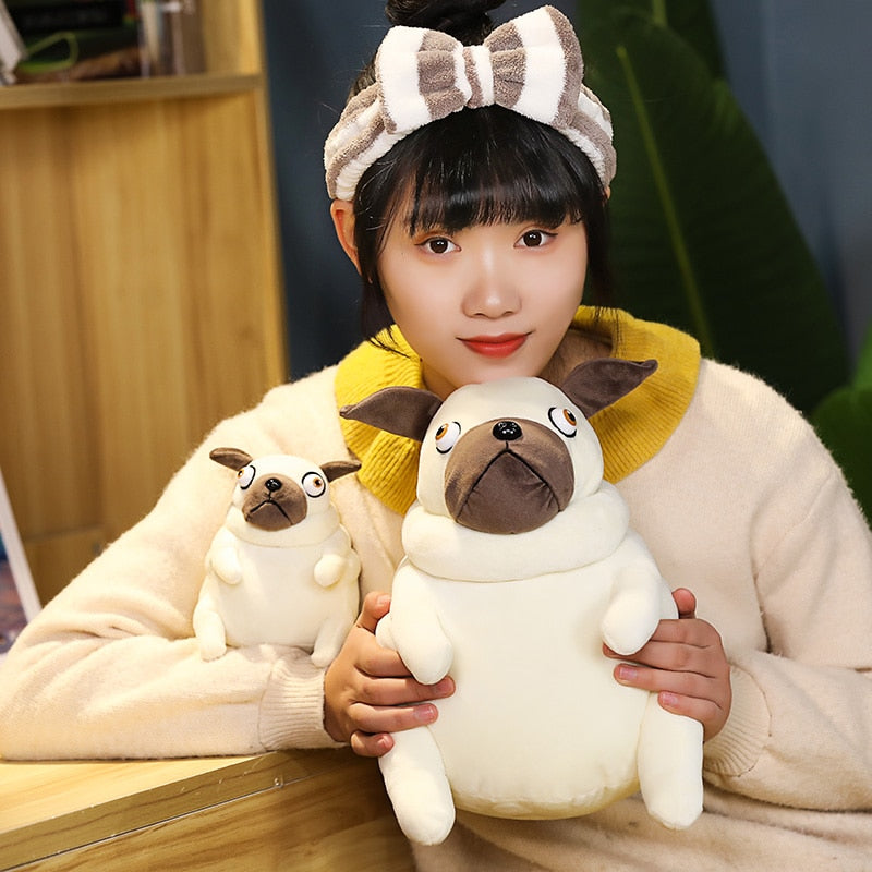 Pug Dog Plush Toys 15/30cm