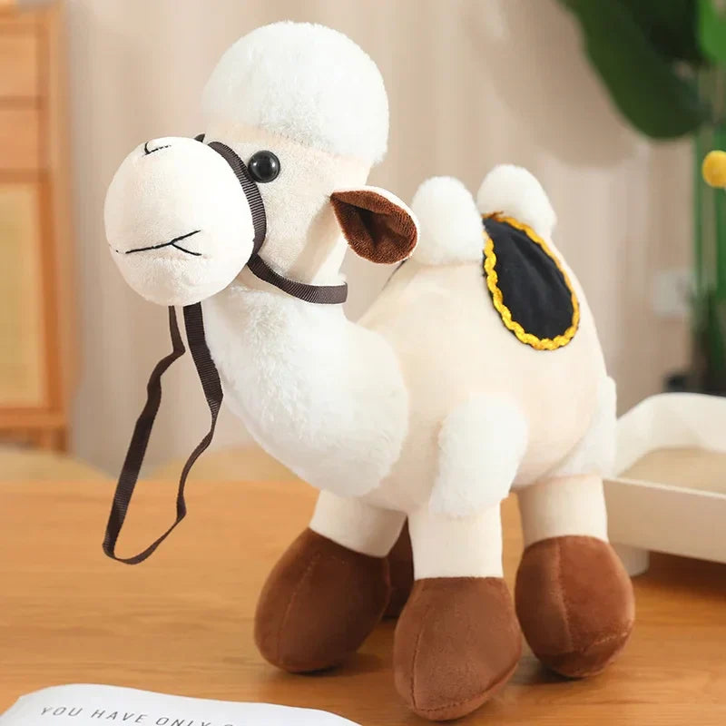 Cute Camel Plush Toys 30/40/50cm - Brown/White