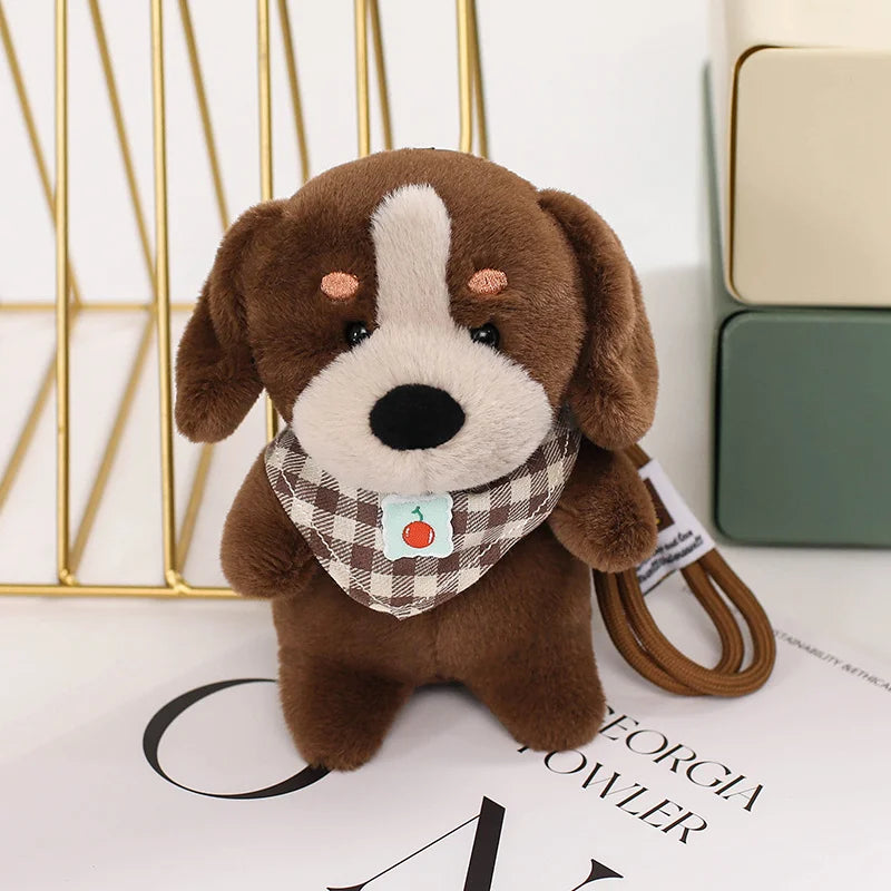 Cute Dog/Puppy Plush Keychains 12cm - 7 Styles