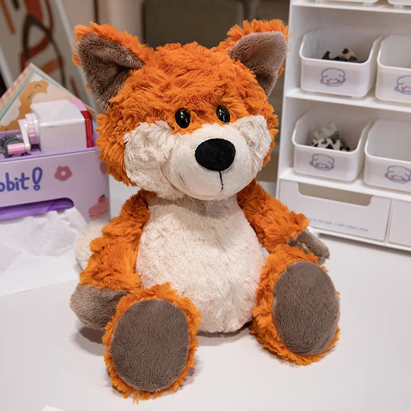 Cute Raccoon/Fox/Sloth Plush Toys 25/35cm - 5 Styles