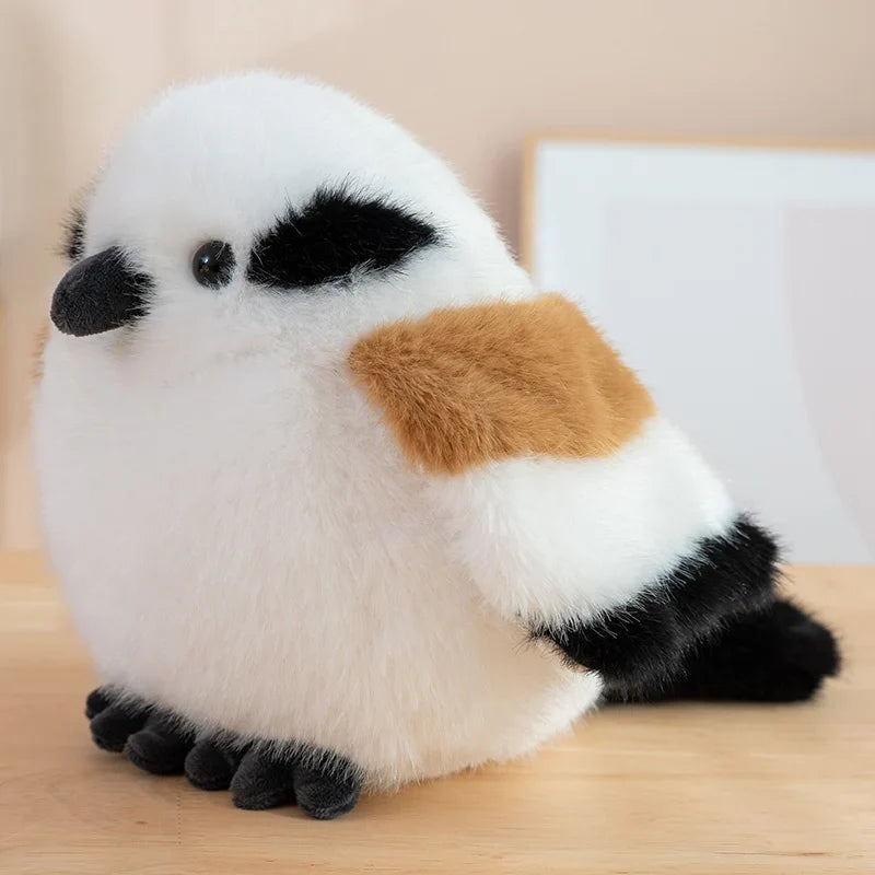 Cute Bird With/Without Leaf/Stump Plush Toys 20cm Or Plush Keychains 12cm