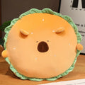 Cute Animal(Capybara/Dog) Hamburger Shaped Pillow Plush Toys 50cm - 3 Styles
