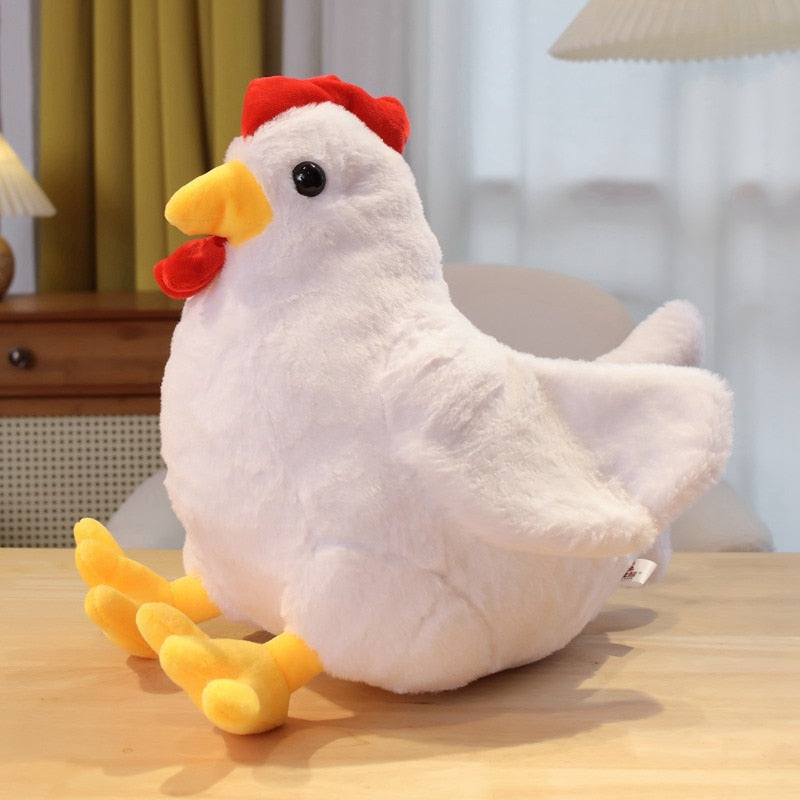 Chicken Plush Toys (Brown/White) 30cm/40cm