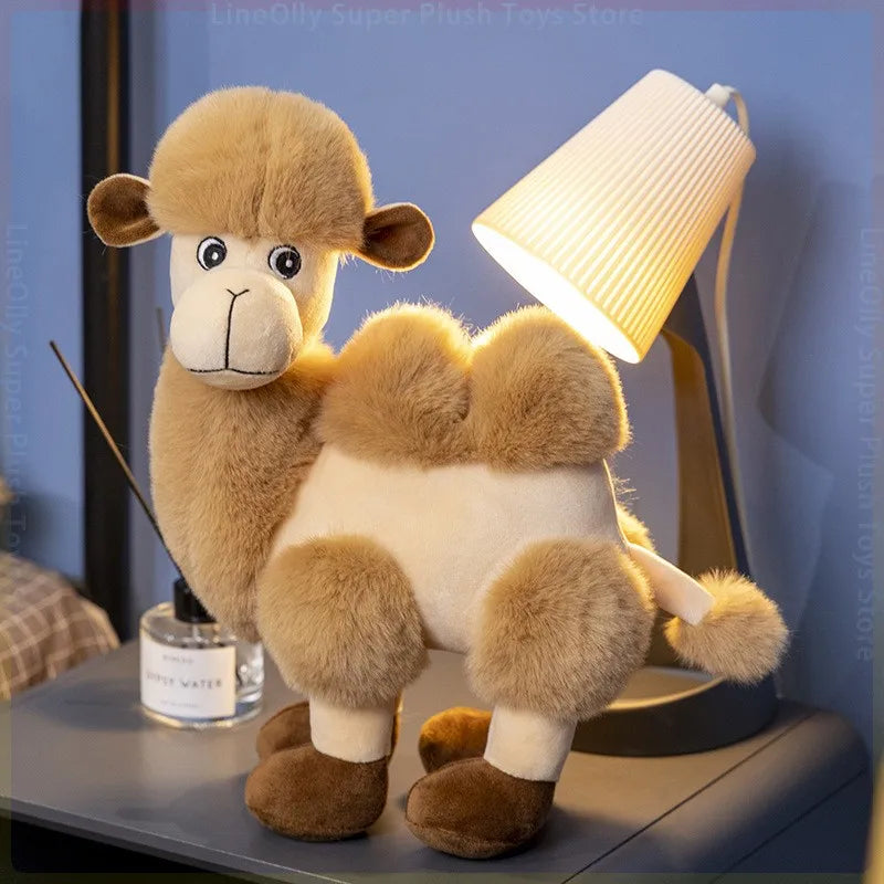 Cute Camel Plush Toys 28/38cm - Brown/Grey