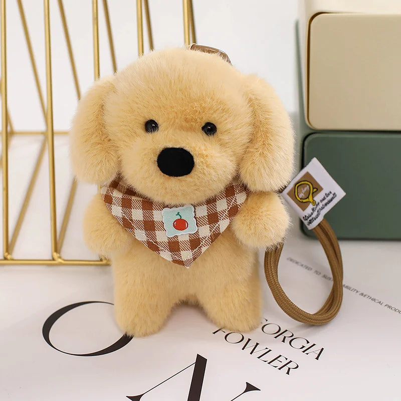 Cute Dog/Puppy Plush Keychains 12cm - 7 Styles