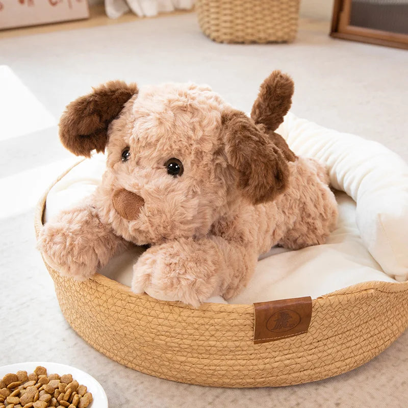 Cute Lying Dog Plush Toys - 35/45/55cm (3 Styles)