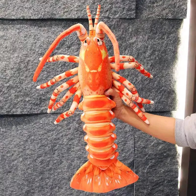 Lobster Lifelike Plush Toys 50cm - Red/Blue