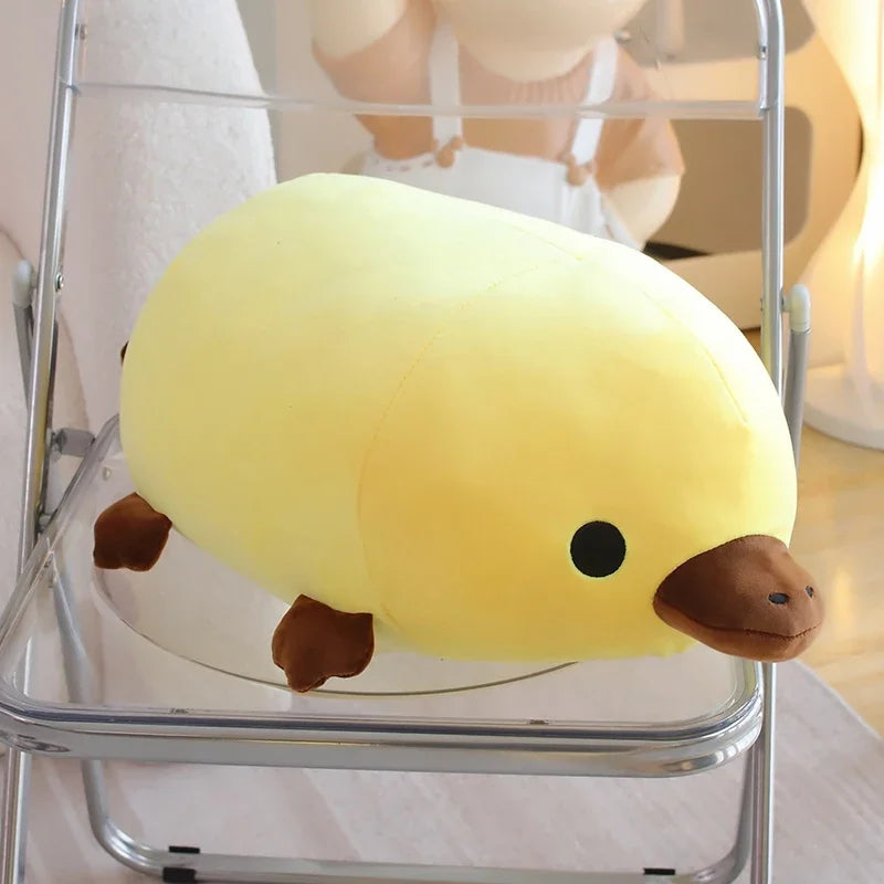 Cute Yellow/Brown Platypus Plush Pillow Toys 45/55cm