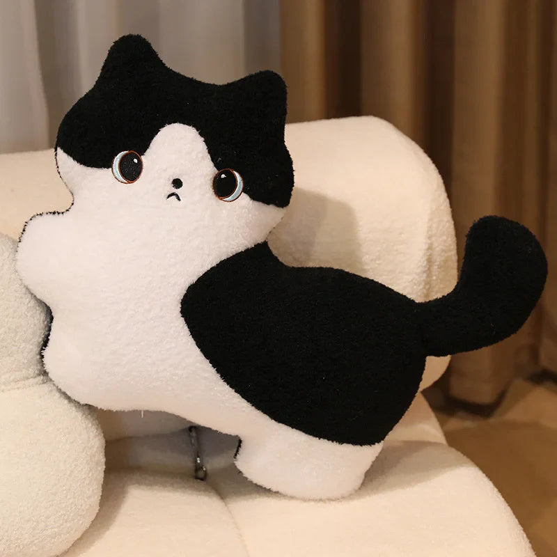 Cute Cat Plush Pillows 52x40cm - 5 Styles
