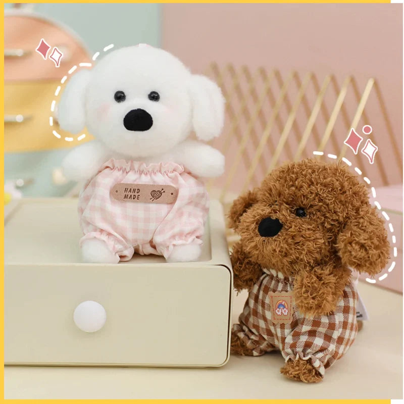 Cute Dog/Puppy Plush Keychains 12cm - 7 Styles