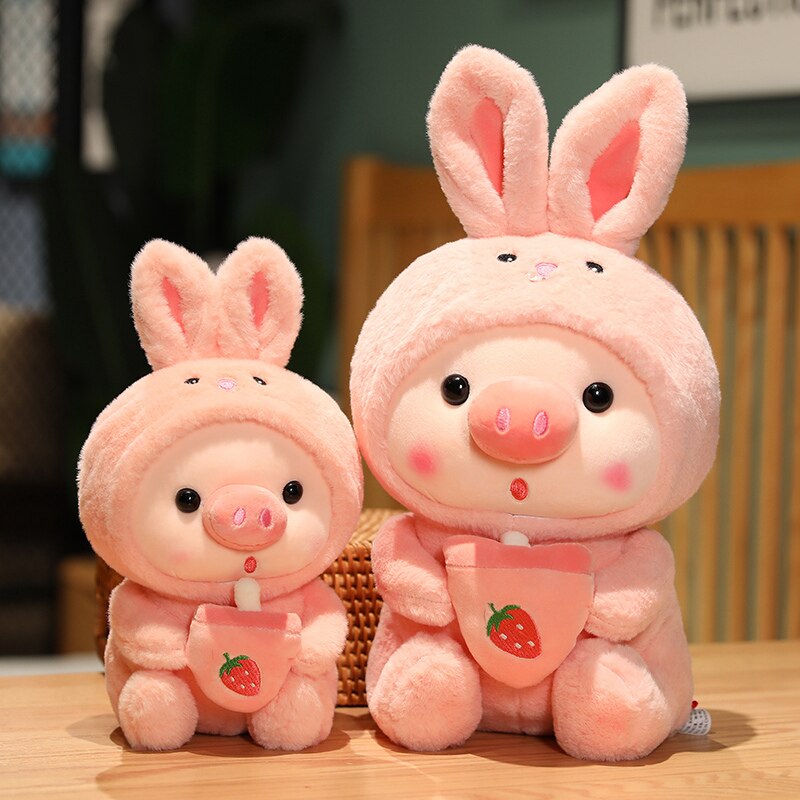 Kawaii Cosplay Pig Plush Toys 25/30cm