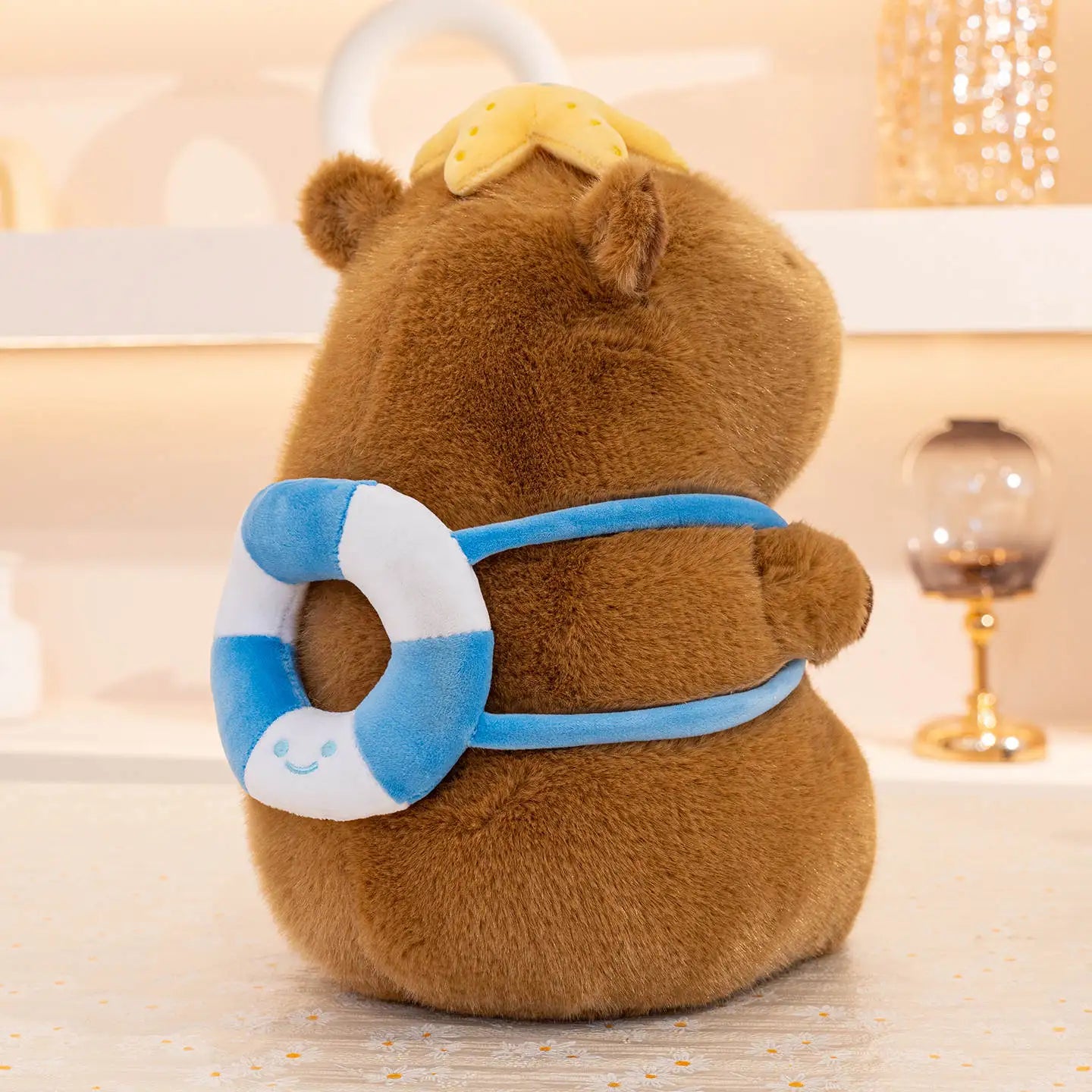 Cute Capybara With Ice Cream/Coconut Or With Bags(Sports) Plush Toys 22/30cm - 8 Styles