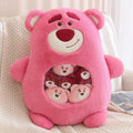 A Bag of 6 pcs Animal Plushies Pillow Plush Toys  40x50cm - Koala/Bear/Panda/Rabbit/Dinosaur
