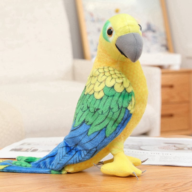Bird Parrot Lifelike Plush Toys 50cm/70cm - 6 styles