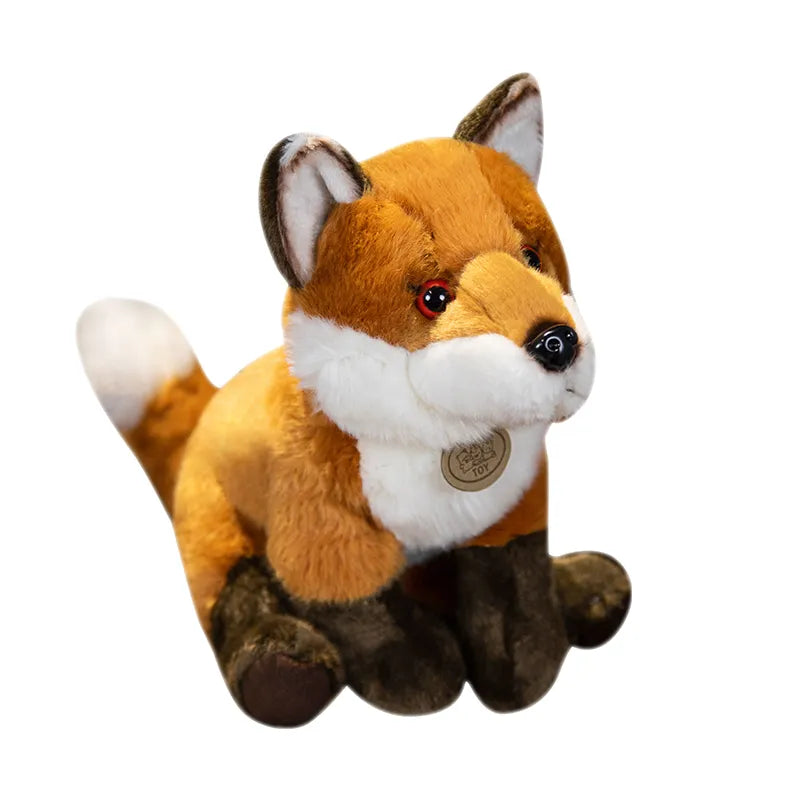 Fox Lifelike Plush Toys 17/23/30cm