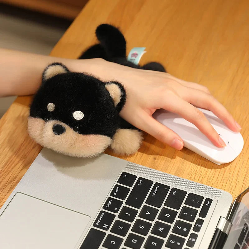 Cute Animial Wrist Rest Plush Toys - 17cm (Duck/Penguin/Dog/Panda/Bear/Elephant/Rabbit/Cat/Otter/Fox/Red Panda)