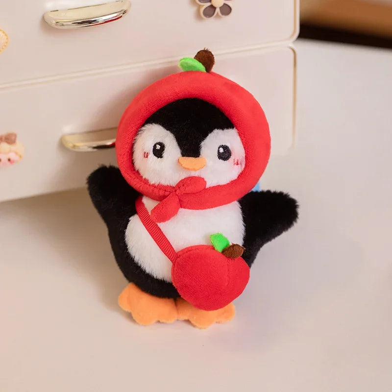 Cute Penguin With Deco Plush Keychains 13cm - 4 Styles