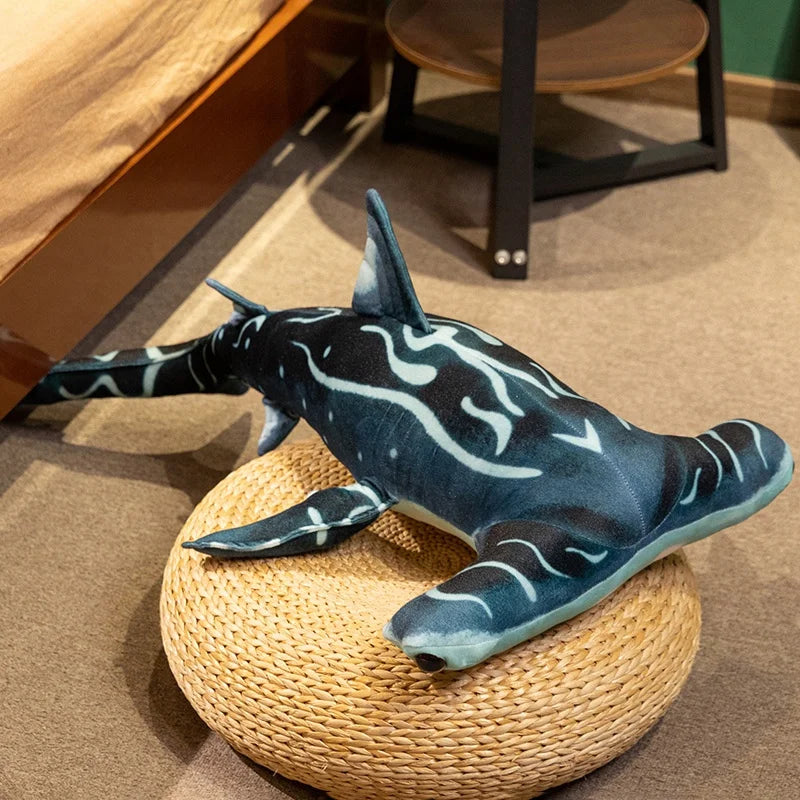 Cute Lifelike Hammerhead Shark Plush Toys 55/90cm