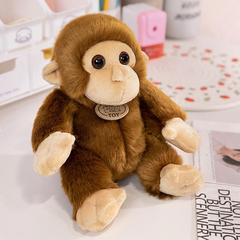 Cute Monkey Plush Toys 17/23/30cm