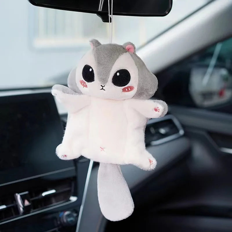 Cute/Kawaii Flying Squirrel Plush Keychain 10cm/20cm - Brown/Grey