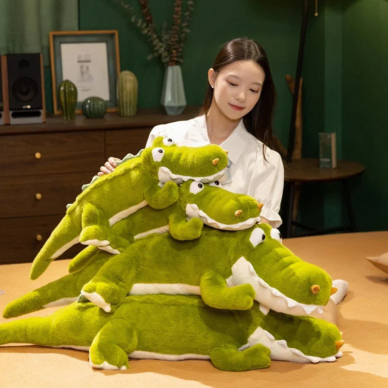 Cute Green Crocodile Pillow Plush Toys 74/105cm