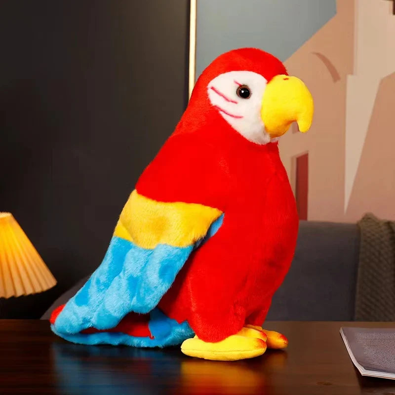 Bird (Lifelike Parrot/Toucan) Plush Toys 25cm/35cm - 4 Styles