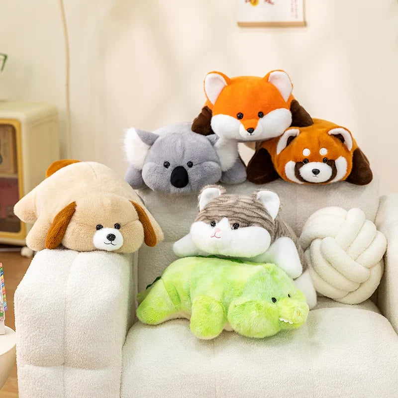Cute Chubby Animal (Cat/Dog/Fox/Red Panda/Dinosaur/Koala) Plush Toys 45cm