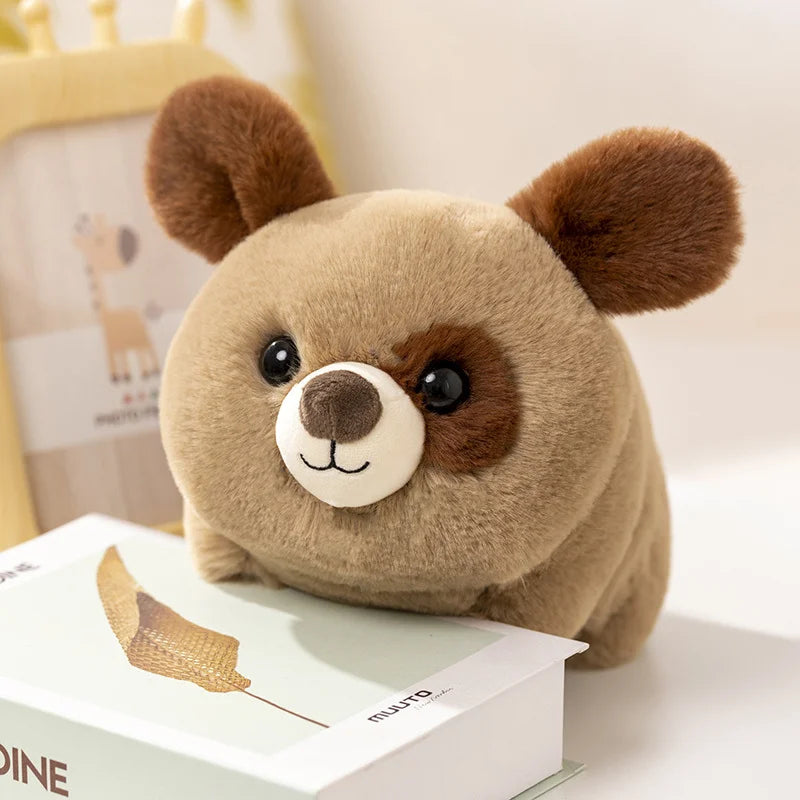 Cute Round Animal (Pig/Dog/Cow) Plush Toys 25/35cm
