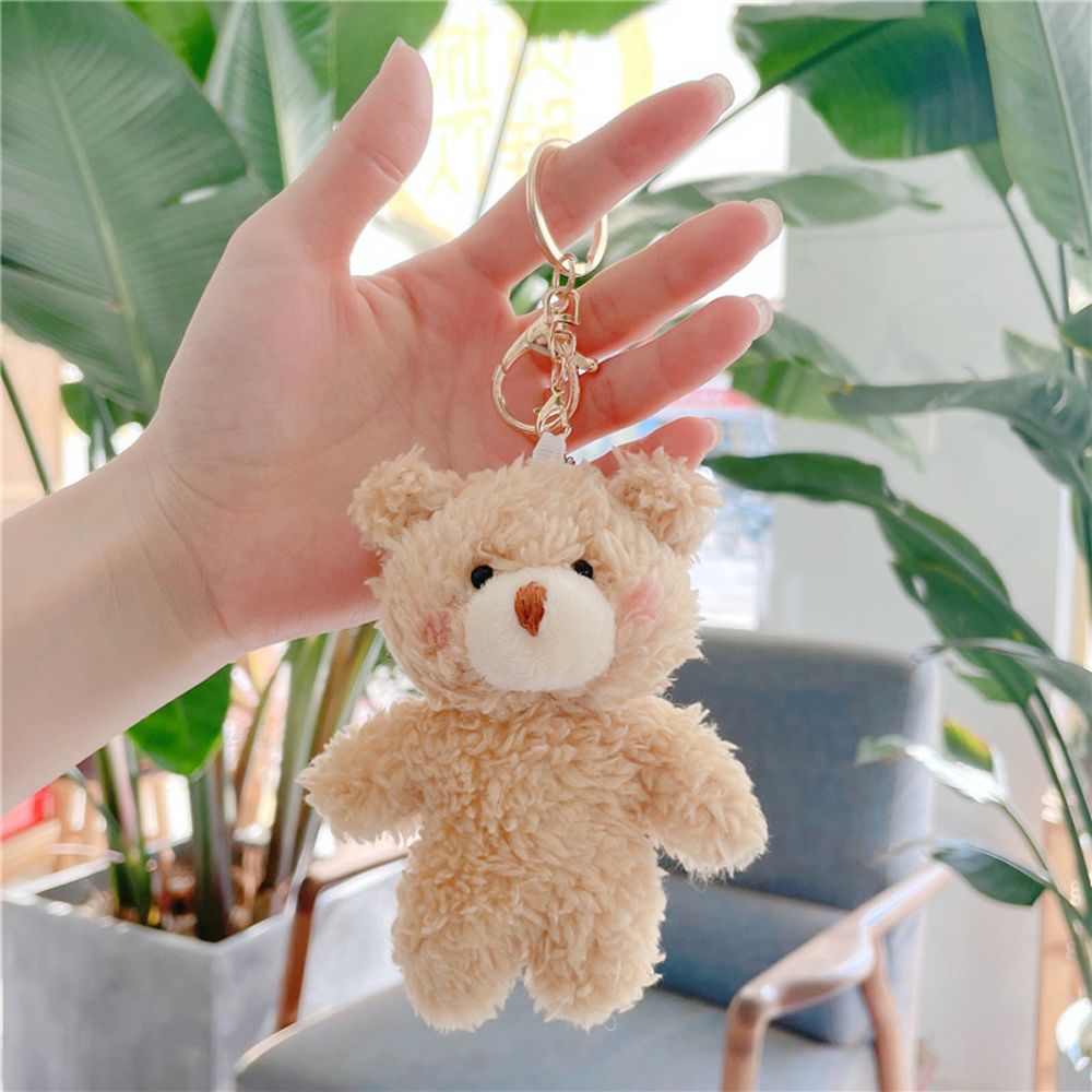 Animal (Bear/Rabbit/Dog) Plush Keychains 11cm